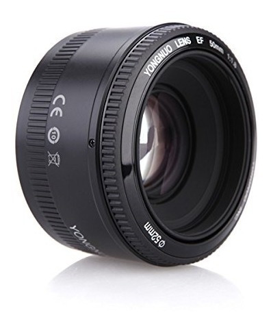 Imagem 5 de 10 de Lente Yongnuo 50mm 1.8 Canon Yn 50mm Ef / Full-frame