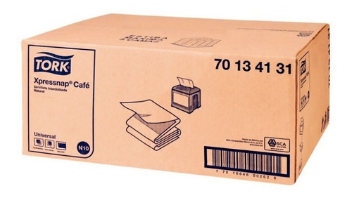 Servilleta Tradicional Tork Xpresnap Universal 12 Pq 500 Hjs