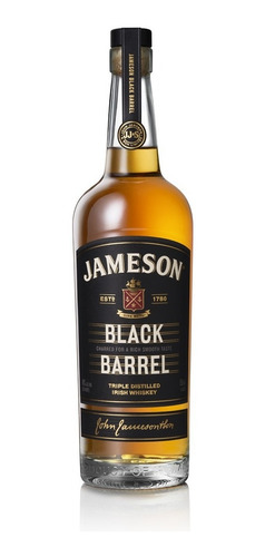 Imagen 2 de 3 de Jameson Black Barrel Whisky Irlandés Botella De 700 Ml