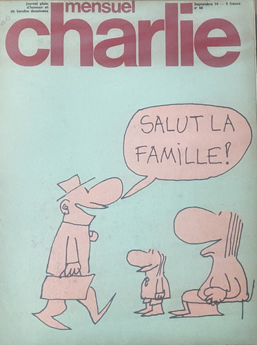 Charlie Nº 68 Revista Comic Francia, Copi Buzzelli 1974 K5