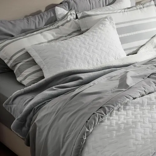 Manta De Lana Bedsure Sherpa Para Sofá - Manta Gruesa Y Cáli