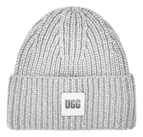 Gorro Ugg Chunky Rib Para Hombre, Color Gris