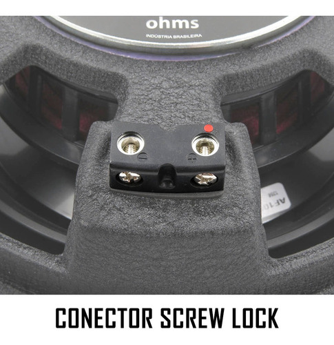 Subwoofer Slin Rebaixado 12 Pol Hurricane Ss-12 300w Rms