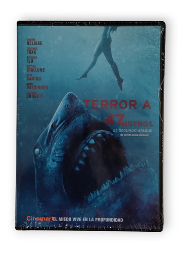 Terror A 47 Metros El Segundo Ataque Pelicula Dvd