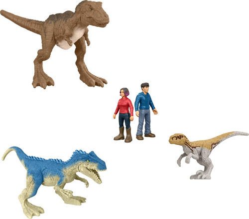 Jurassic World Paquete De 20 Mini Figuras Coleccionables