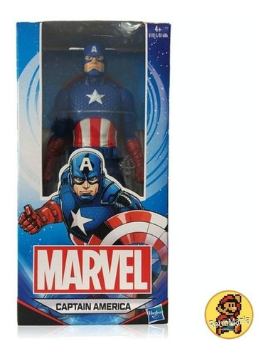Imagen 1 de 4 de Figura Marvel Capitán América Nueva Y Original 
