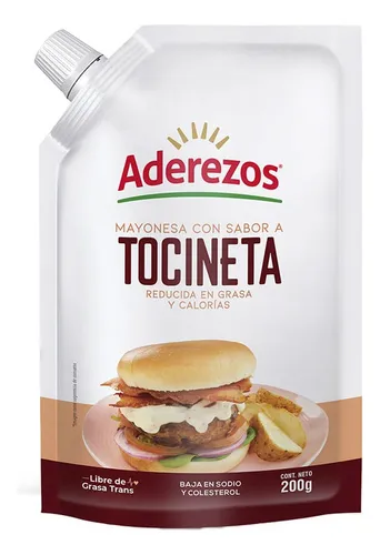 comprar Salsa Mayonesa Tocineta Aderezos 200gr - g a $39