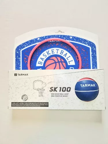 Kit Tabela de Basquete 50 x 65cm + Aro e Cesta + Mini Bola Número 5 Tarmak