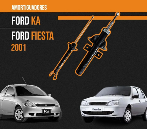 Amortiguadores Delanteros Ford Fiesta Balita 96/02 Ford Ka