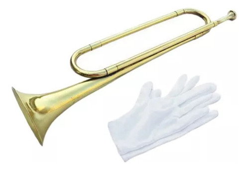 Bb Bugle Instrumento Musical De Latón Cuerno De Caballería