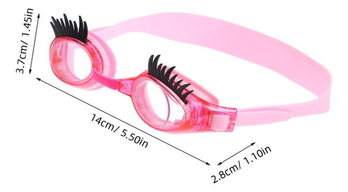 De Natación Para Niñas Gafas De Pestañas Para Niñas No Se De