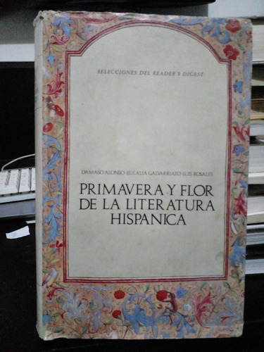 Primavera Y Flor De La Literatura Hispánica 