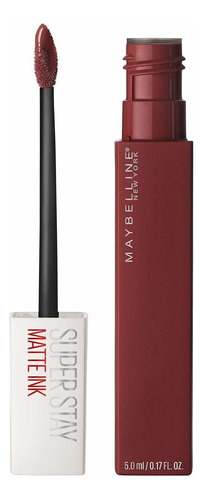 Labial Maybelline Matte Ink Coffe Edition SuperStay color voyager