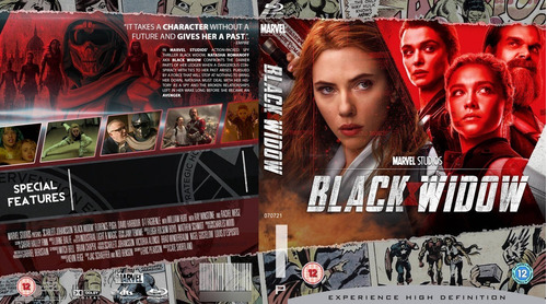Black Widow (viuda Negra) 2021 Bluray + Dvd