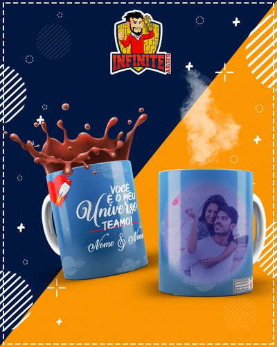Imagem 4 de 10 de Canecas Personalizadas Namorados !!!!