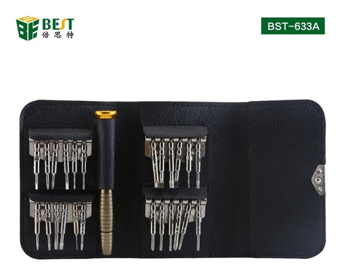 Set Destornilladores De Precisión 25 En 1 Best Bst-633a