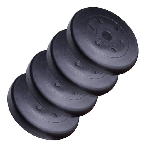Imagen 3 de 5 de Disco De Pesas Forrado Musculación Para Mancuerna 1.25kg