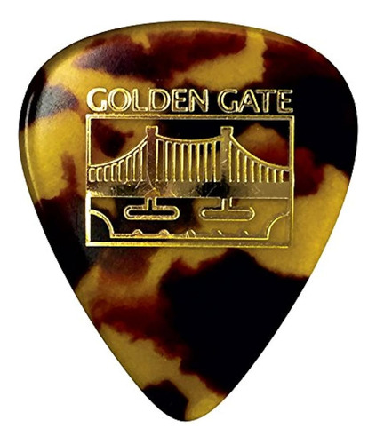 Golden Gate Mp-14 Deluxe Tortuga De Estilo Plano Pick Pick -