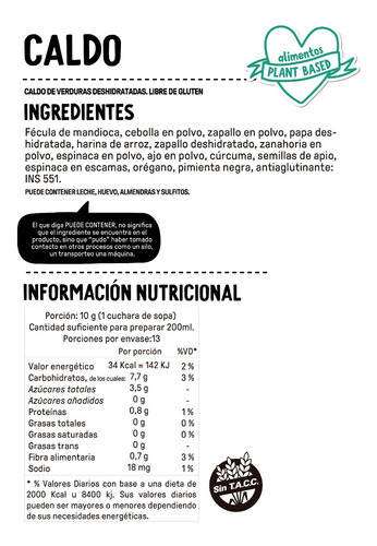 Imagen 2 de 5 de Caldo Mole - 100% Vegetal - Apto Veganos