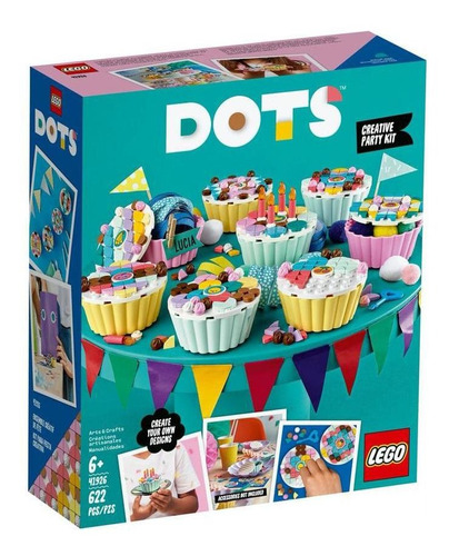 Brinquedo De Montar Lego Dots Kit De Festa Criativo 41926