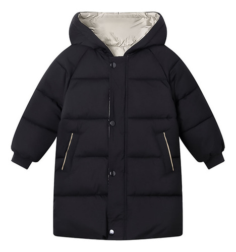 Campera Parka Uzspace Con Capucha Invierno Infantil - El Rey