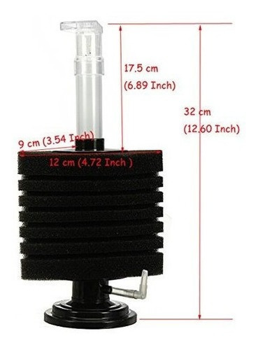 Filtro De Esponja De Acuario Bioquímico Xinyou Xy-2892