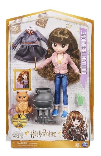 Boneca Hermione 20cm E Acessorios Harry Potter Sunny 2826