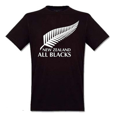 Remera Algodón Rugby All Blacks Nz Unisex Varios Modelos