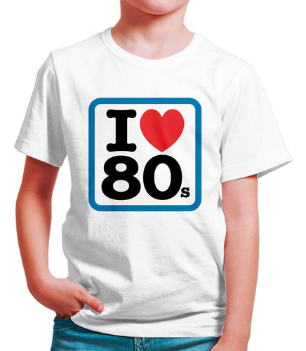 Polo Niño I Love 80s (d0405 Boleto.store)
