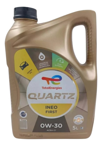 Aceite Synthetic 0w30 Total Quartz Ineo First C1 Dpf 5l