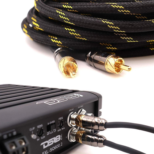 Elite Audio | Cable De Audio Rca De 2 Canales Serie Pro | 15