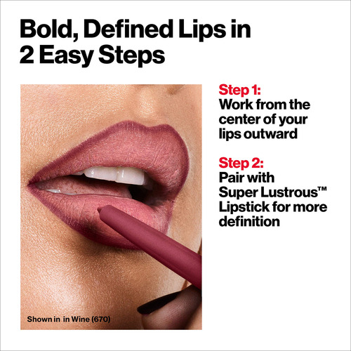 Delineador Labial Revlon Colorstay, Rosa