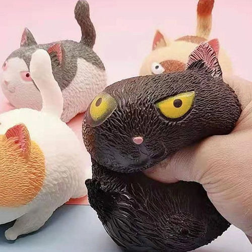 Lindo Gato Sensorial Fidget Juguete Autismo Necesita Ayuda
