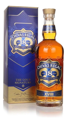 Whisky 18 Anos Gold Signature 750ml Chivas Regal