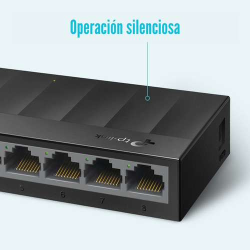 P Switch Tp-link Ls1008g De 8 Puertos Gigabit Litewave