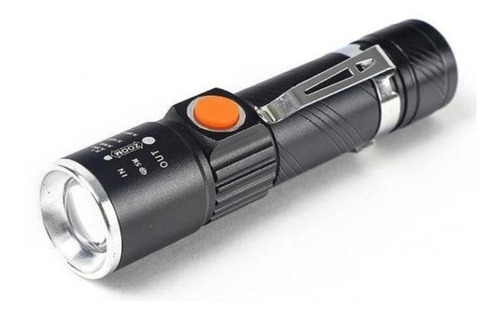 Linterna Led Recargable Usb Tecnolab Tl214 / Tecnocenter