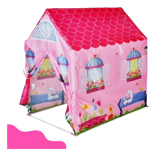 Tienda de campaña My Little House, tienda de campaña, tienda de campaña, tienda de campaña, cabaña rosa para niña