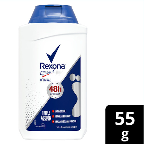 Talco Rexona Efficient