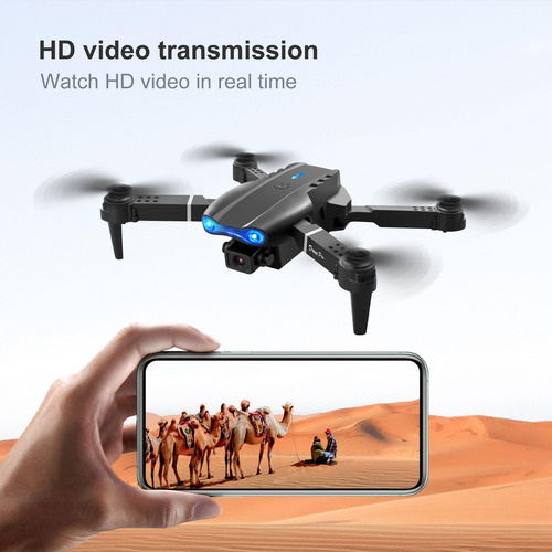 Drone Fpv Con Cámaras Hd 1080p Versión Mejorada Para Princip Color