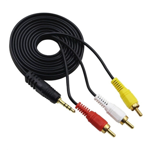 Imagen 6 de 6 de Cable Av A Rca Auxiliar A Video O Para Tv Box