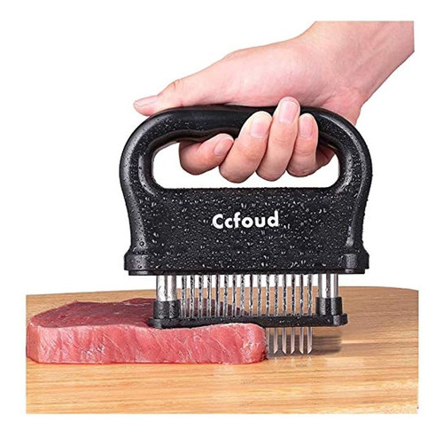 Tenderizador De Carne, 48 Cuchillas De Acero Inoxidable