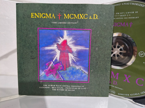 Cd Enigma Mcmxc A.d. The Limited Edition Extra Versions Perf (Usado)