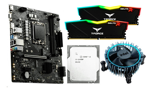 Kit Actualizacion Gamer Core I5 12400f H610m-g 32gb Rgb Msi (Reacondicionado)