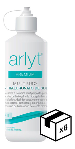 Pack 6 Arlyt Premium Solución Multipropósito Estéril 360ml