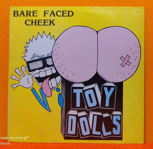 Toy Dolls Bare Faced Cheek - Lp Disco De Vinil