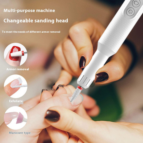 Eléctrica Inalámbrica De Manicura Ajustable Con Velocidades