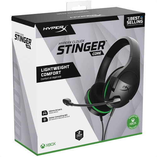 Imagen 7 de 8 de Diadema Gamer Hyperx Cloud Stinger Core Para Pc / Ps4 / Xbox
