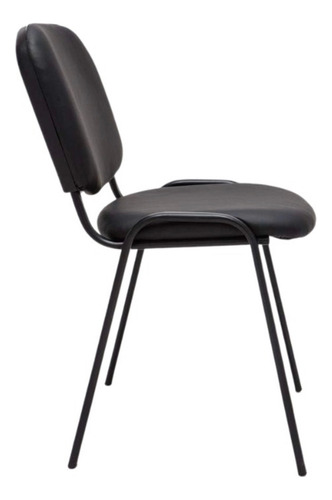 Silla Visita Iso Tapizada Ecocuero Recepción Cacino