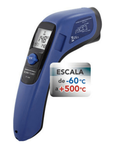 Termometro Infravermelho Com Mira Laser -60c+500c Incoterm.