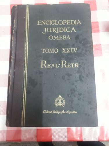 Oferta Enciclopedia Juridica Omeba  Tomo Xxiv Real-retr